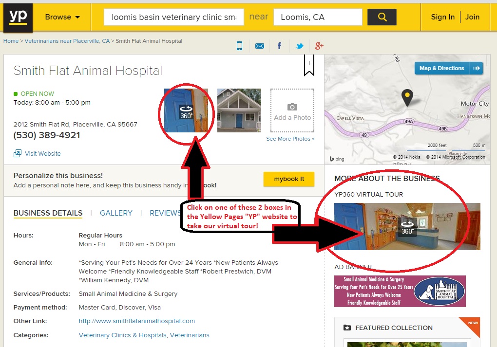 Yellow Pages Screenshot